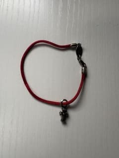 C*A様 CHROME HEARTS クロスチャーム レッドコードブレスレットのサムネイル