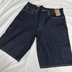 新品　【W36】Levi's 470 Baggy W34 ダーク紺　ハーフパンツ 新品 【W36】Levi's 470 Baggy W34 ダーク紺 ハーフパンツ - メルカリ
