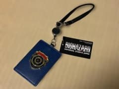 USJ バイオハザード リールチケットホルダー ラクーンポリス タグ付