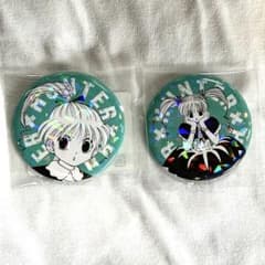ハンターハンター アニアート ホログラム缶バッジ アルカ ナニカ