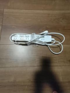 ヤザワ 雷ガード付節電タップ 6個口 コード長2m 個別スイッチ付 ホワイトのサムネイル