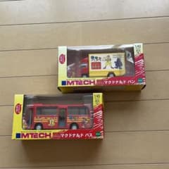 【バラ売り可】マクドナルドバス マクドナルドバン セット MTECH 1/43のサムネイル