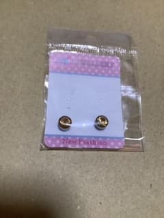 マグネット式ピアス(ピンクゴールド)