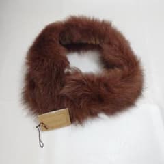 【未使用品】sagafurs ムーンバット　リアルファー ティペット クリップ 楽天市場】ムーン バット ファー（ティペット｜マフラー・スカーフ