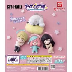 SPY×FAMILY 네무라세대 로이드 요르 아냐 본드 피규어