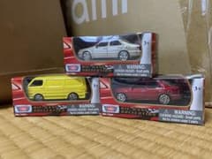 モーターマックス トヨタ カムリ カローラ ハイエース 3台セット モーターマックス トヨタ カムリ カローラ ハイエース 3台セット