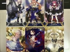 Fate FGOアーケード　マシュ　玉藻の前　エリザベート　概念礼装　6枚セットのサムネイル