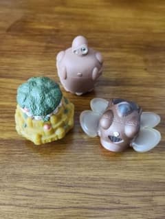 Studio Ghibli Laputa: Castle in the Sky Finger Puppets (Laputa Castle, Robot Soldier, Flaptter) - Set of 3