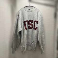 MVP USCロゴ グレー スウェット M - メルカリ