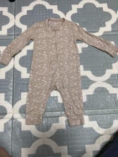 baby GAP 小花柄 ロンパース 3-6ヶ月＋クマちゃん帽子6-12ヶ月のサムネイル