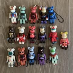 ガンダム ベアブリック1・2コンプ　 他マスコットストラップまとめ売り ガンダム ベアブリック ストラップ 16体セット - メルカリ