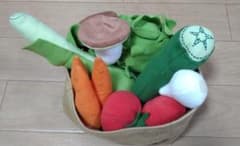 布製　 野菜セット （おままごと）のサムネイル