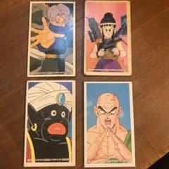 ドラゴンボール　めんこ4枚のサムネイル