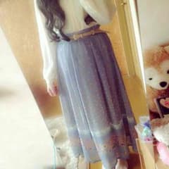 花柄ロングスカートのサムネイル