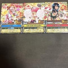 ワンピーベリーマッチ ナミ チョッパー ロビン 3枚セット - メルカリ