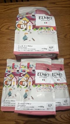 【週末割引】ELMOエルモ ドッグフード 幼犬用 5.4kgのサムネイル