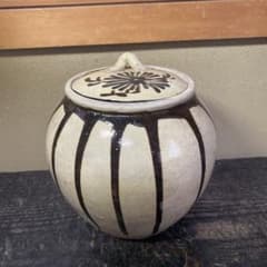 白丹波花文水指16cm19cm 白丹波花文水指16cm19cm - メルカリ