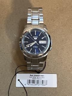 SEIKO 5 セイコーファイブ SNKE51K1 ネイビー 自動巻き SEIKO 5 セイコーファイブ SNKE51K1 ネイビー 自動巻き - メルカリ