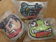 SESSION ゴッコ堂 クッション 3点セット 未開封 コラボ - メルカリ