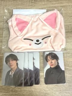 Stray Kids SKZOO くじ ポーチ フォクシニー トレカ アイエンのサムネイル