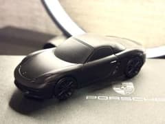 未使用 ポルシェ 718ボクスター ペーパーウェイト マットブラック