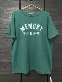 ハートマーケット　ロゴプリント 半袖Tシャツ　グリーンのサムネイル