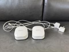 【美品】Amazon eero 6+ - メッシュwifi ルーター 2ユニットのサムネイル