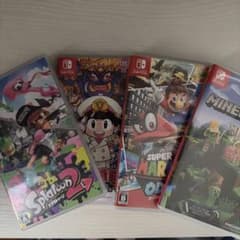 Nintendo Switch ソフト 4本セットのサムネイル
