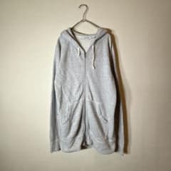 ノンネイティブ　nonnative ジップパーカー グレー フーディー　日本製