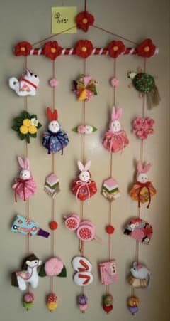 ひな祭り用つるし雛(2026-4うさぎ) ひな祭り用つるし雛(2026-4うさぎ) - メルカリ