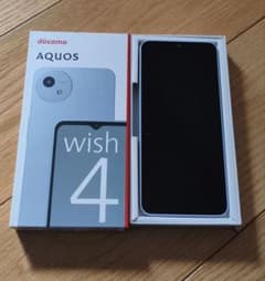 【２４時間以内発送】 docomo AQUOS wish4 ブルー 24時間以内発送】 docomo AQUOS wish4 ブルー - メルカリ