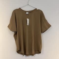 ベージュ コットン Tシャツ Mサイズ DR35-21U121のサムネイル