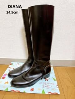 DIANA★ロングブーツ美品 日本製 24.5cmのサムネイル