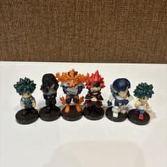 【6体セット】僕のヒーローアカデミア ミニフィギュア チョコエッグのサムネイル