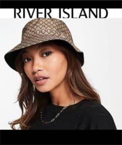 海外輸入品⭐︎リバーアイランド　バケットハットのサムネイル