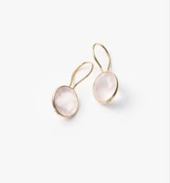 マリハ　Light Dreams ピアス M ローズクウォーツ【K18YG】 マリハ Light Dreams ピアス M ローズクウォーツ【K18YG】 - メルカリ