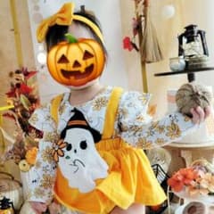 ハロウィン ベビー ロンパース ヘアバンド付きのサムネイル