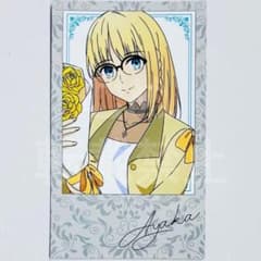 fate/strange fake 장미의 꽃다발 미니 일러스트 카드 아야카
