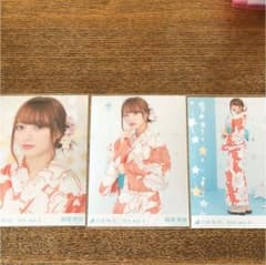 梅澤美波 生写真 浴衣のサムネイル