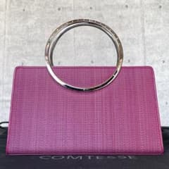 未使用級】COMTESSE コルネリー フューシャピンク バッグ定価54.8万 