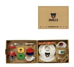 【新品未使用】DOUBLE.B 離乳食 食器セットのサムネイル