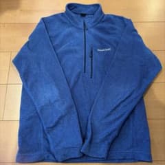 mont-bell フリース　ジップアップ　ブルー　L