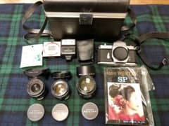 ASAHI PENTAX SP SPOTMATIC レンズ3本 他付属品ありのサムネイル