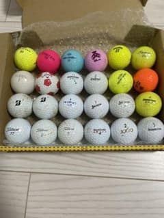 ゴルフボール 混合 ロストボール 24球のサムネイル