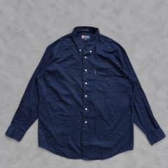 CHAPS RALPH LAUREN 90s 旧タグ 長袖BDシャツ ネイビー