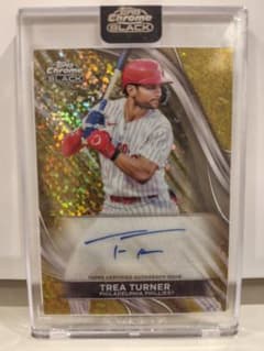 50枚限定】Topps フィリーズ トレー・ターナー選手直筆サインカード