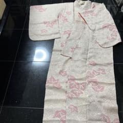 総絞り　正絹　袷着物　お正月に！のサムネイル