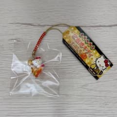 新品 ご当地キティ 金閣寺限定 ストラップ 根付け 京都 サンリオ