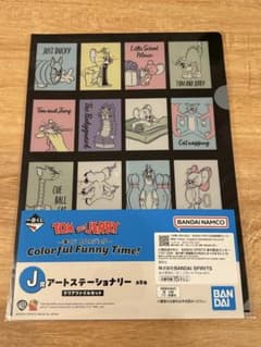 이치 반 쿠지 톰과 제리 아트 문구 세트