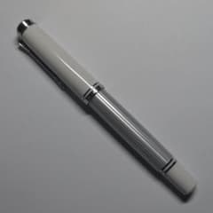 美品】ペリカン スーベレーンM405 シルバーストライプ F(細字) - メルカリ